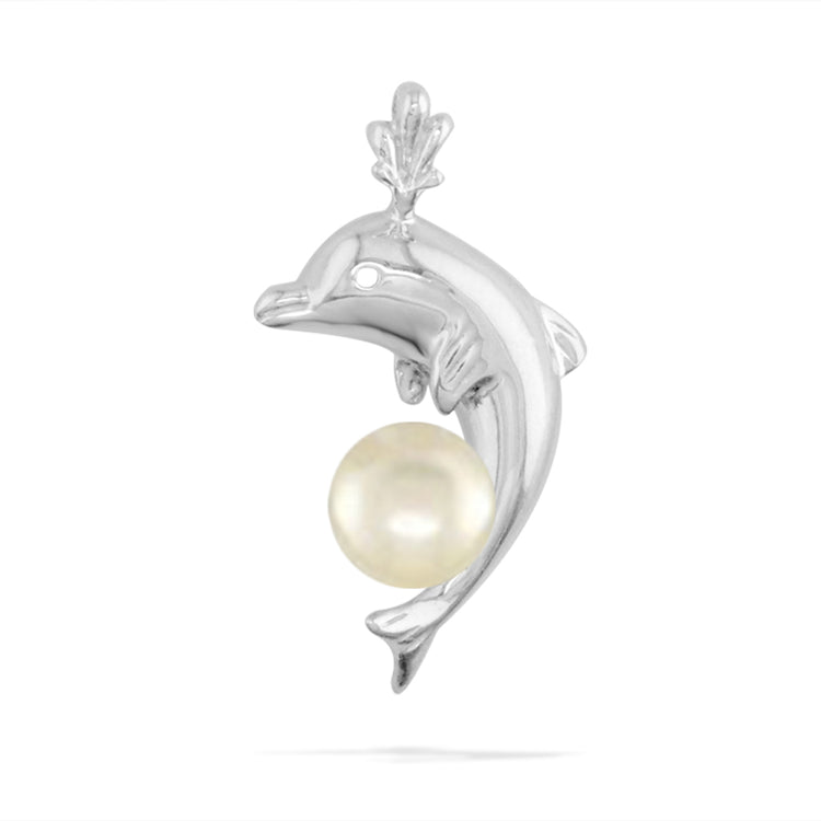 00413 - Sterling Silver - Dolphin Pendant