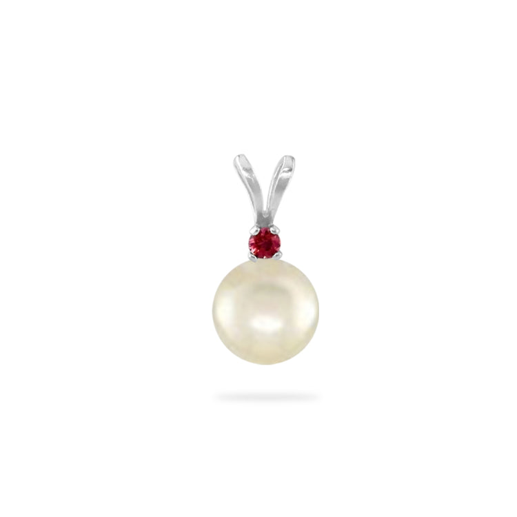 Ruby Drop Pendant