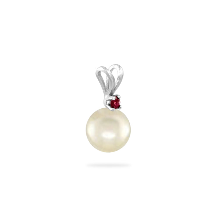 Ruby Drop Pendant