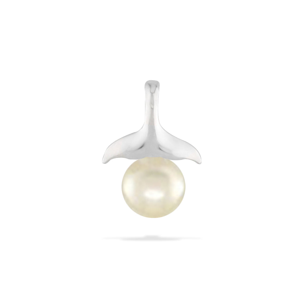 00468 - Sterling Silver - Whale's Tail Pendant