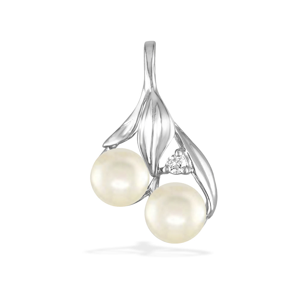 Maile Leaf Pendant Pearl Factory