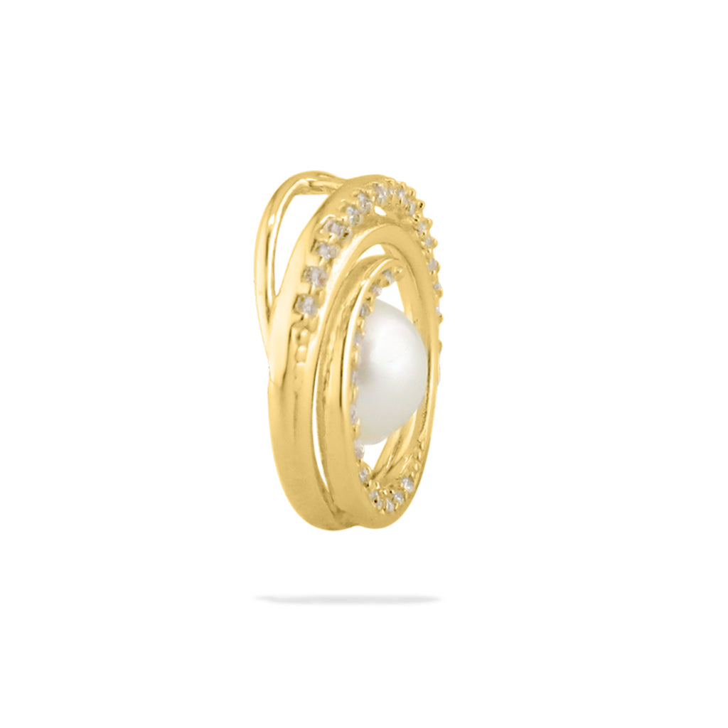 00303 - 14K Yellow Gold - Ultimate Wave Pendant