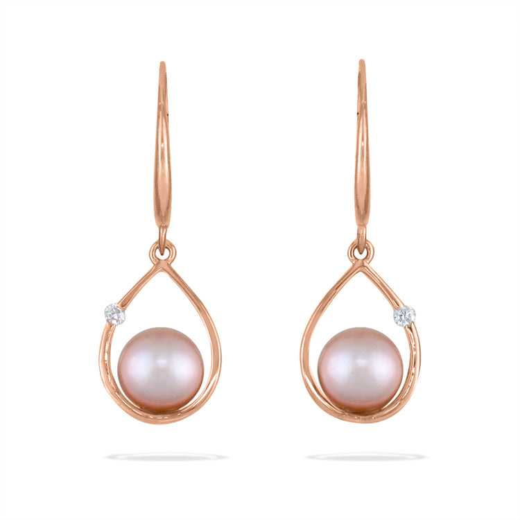 Raindrop Leverback Earrings