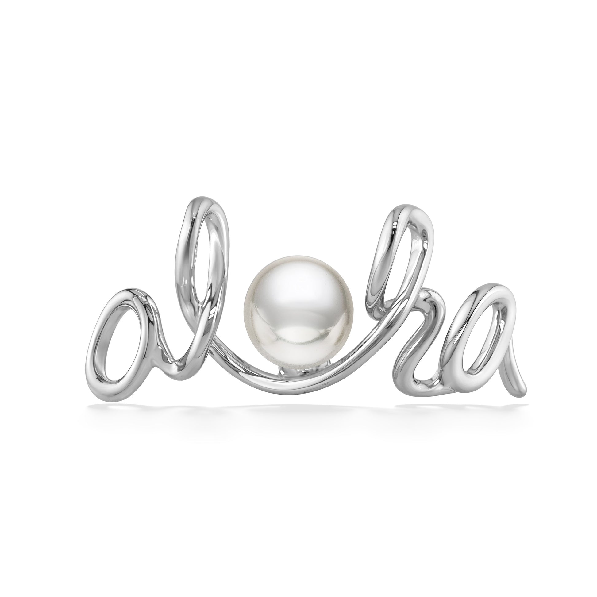 00317 - Sterling Silver - Aloha Pendant