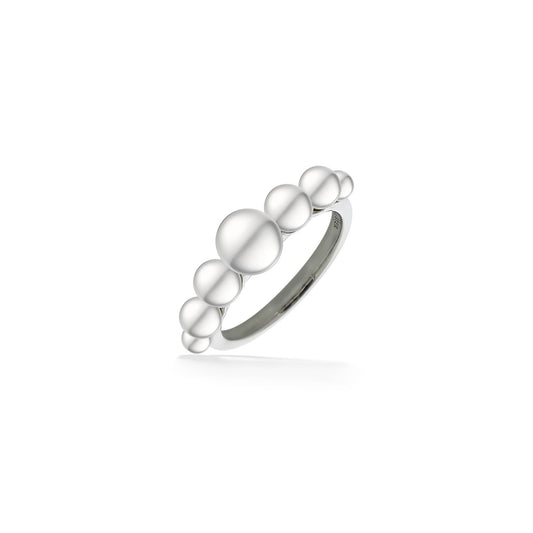 44539 - Sterling Silver - White Freshwater Pearl Ring