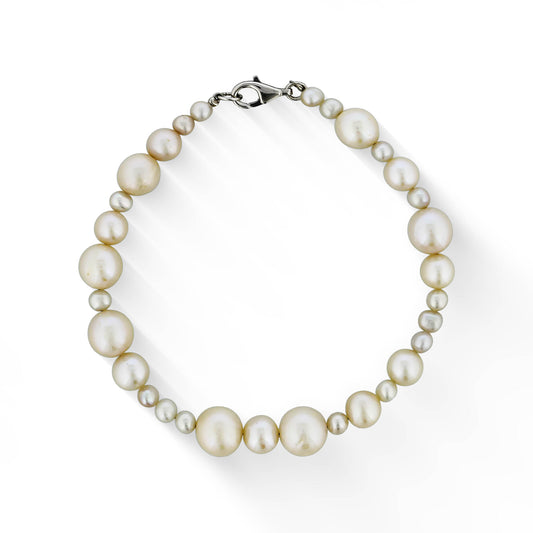 773190 - Sterling Silver - Freshwater Pearl Bracelet