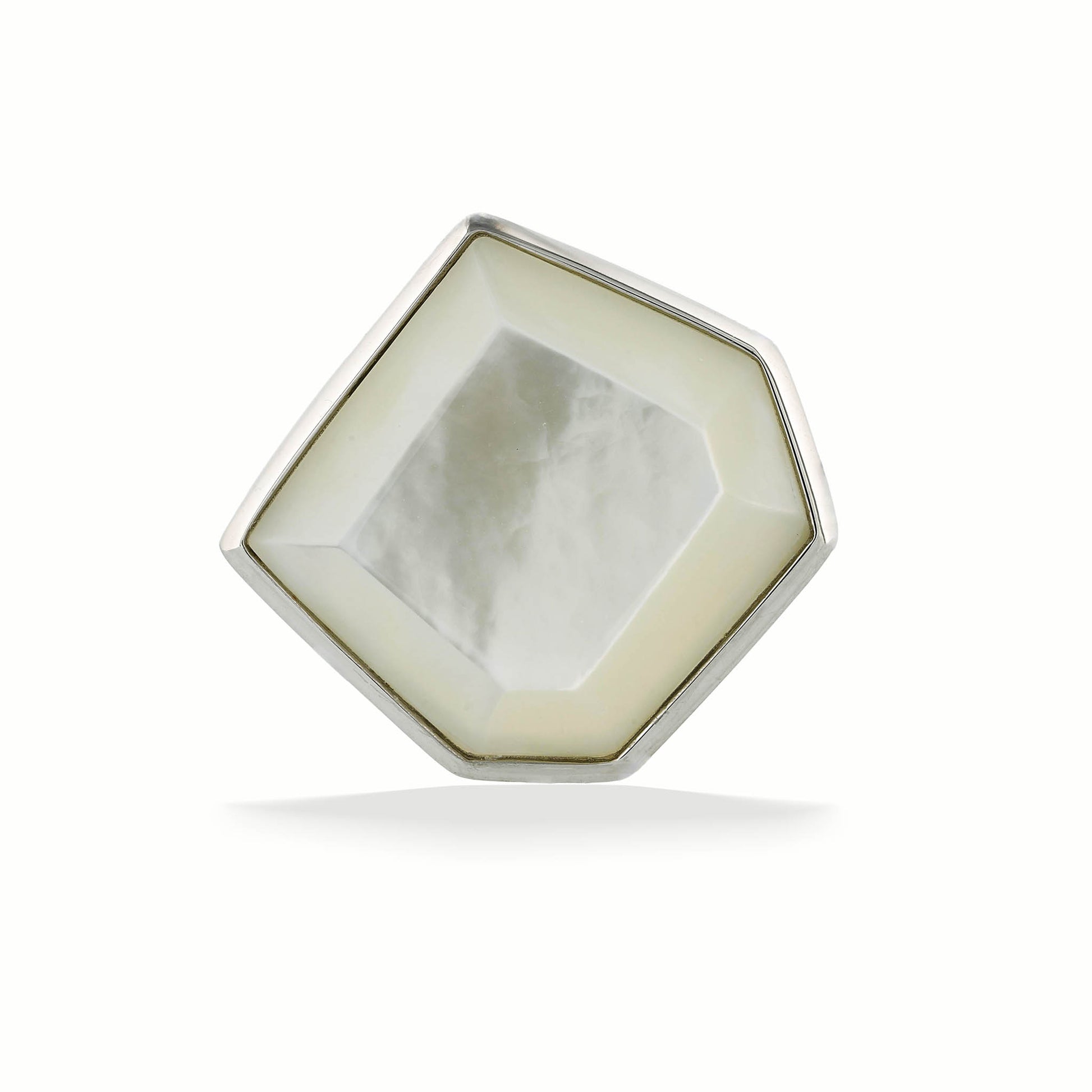 773193 - Sterling Silver - White Mother of Pearl Ring
