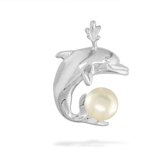 00415 - Sterling Silver - Dolphin Pendant