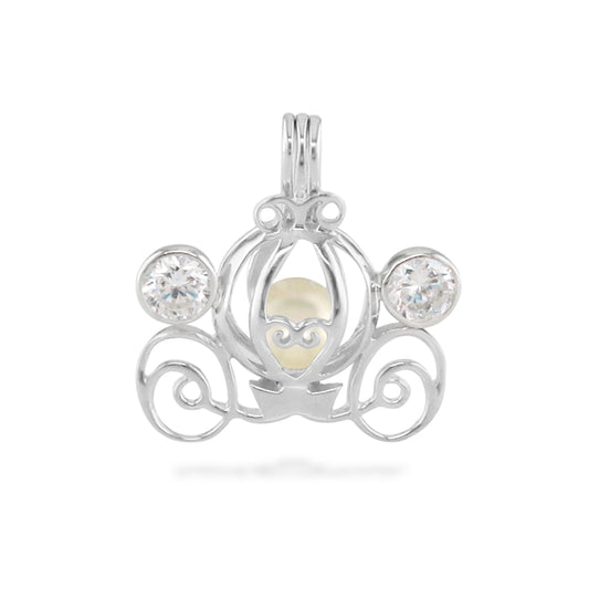 00363 - Sterling Silver - Carriage Pendant