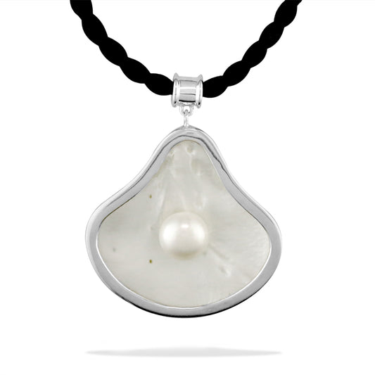 766623 - Sterling Silver - Shell Pendant