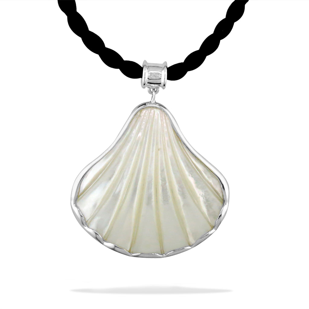 766623 - Sterling Silver - Shell Pendant