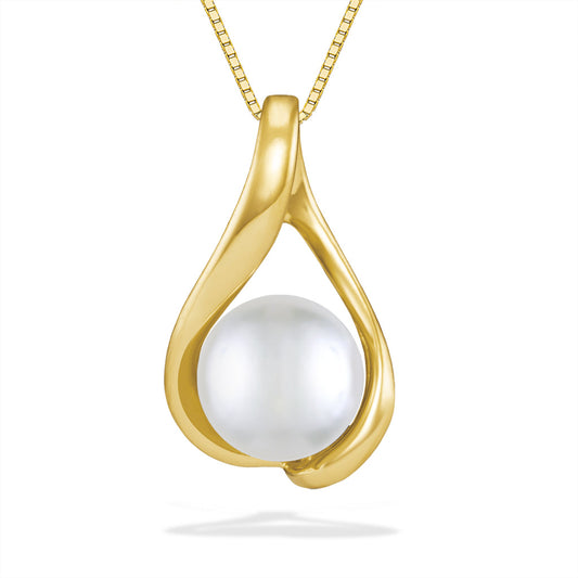 40407 - 14K Yellow Gold - Embrace Pendant