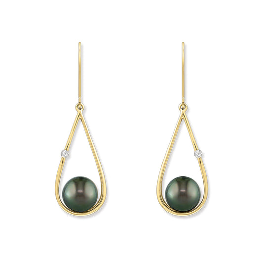 Raindrop Leverback Earrings