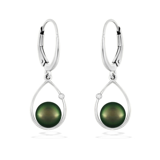 Raindrop Leverback Earrings