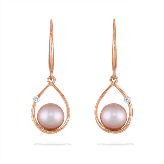 Raindrop Leverback Earrings