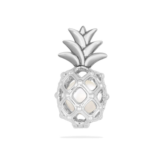 00258 - Sterling Silver - Pineapple Cage Pendant