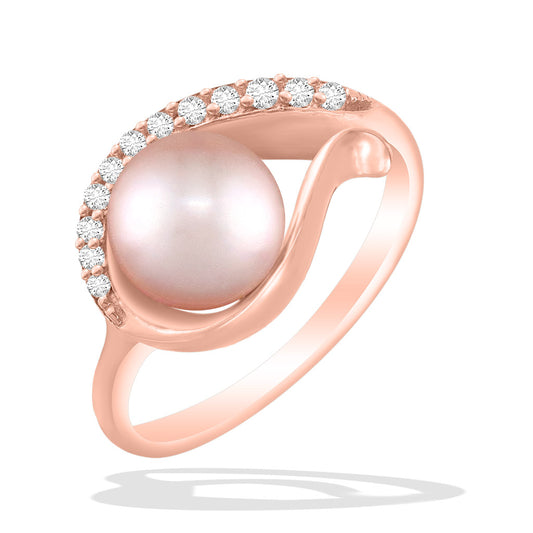 43850 - 14K Rose Gold - Eloquence Ring