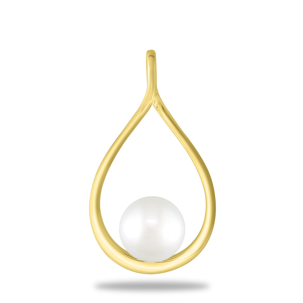 00251 - 14K Yellow Gold - Embrace Pendant