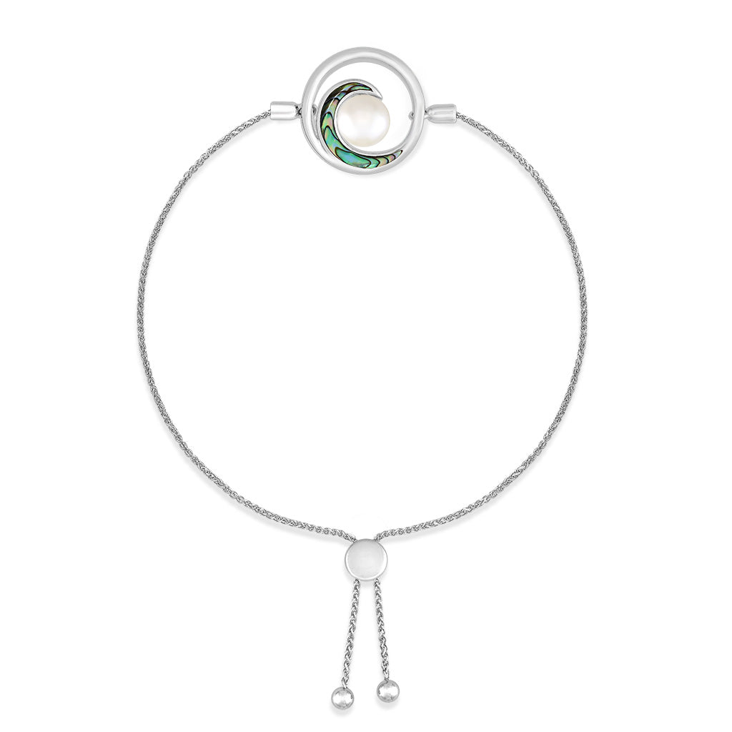 00249 - Sterling Silver - Wave Adjustable Bracelet