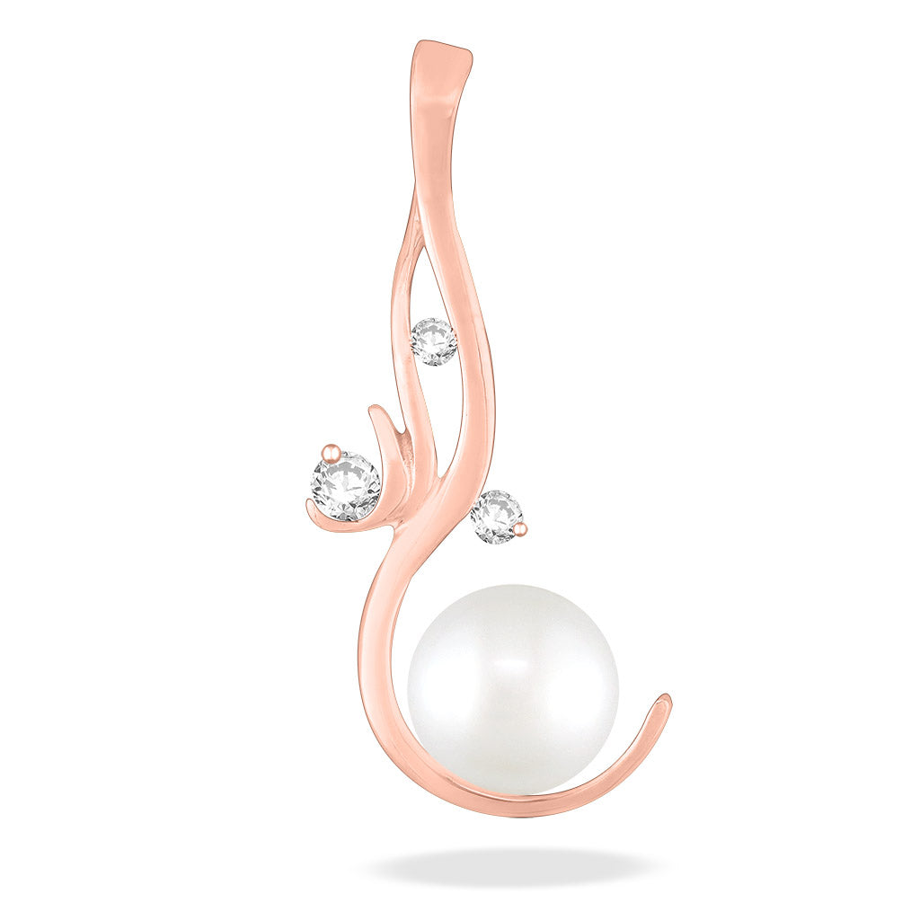 00247 - 14K Rose Gold - Waterfall Pendant