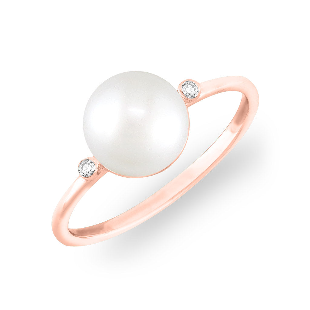 02926 - 14K Rose Gold - Classic Ring, Size 6