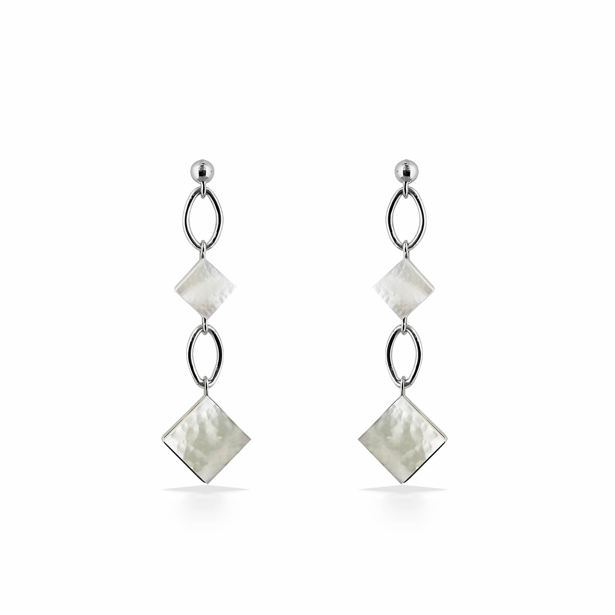 Mother of Pearl Dangle Earrings